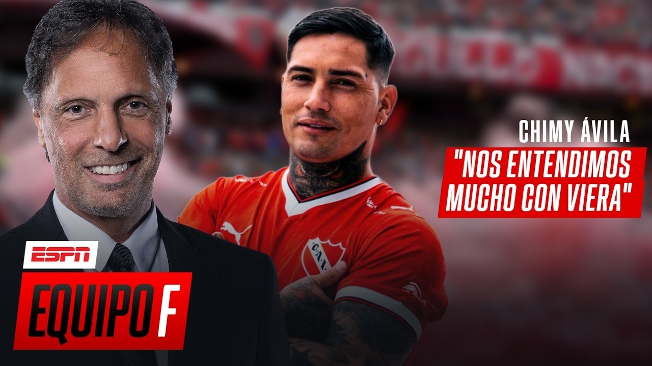 "ME ENTUSIASMÓ EL PROYECTO DE INDEPENDIENTE": Chimy Ávila mano a mano con Equipo F