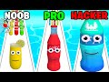 NOOB vs PRO vs HACKER | In Juice Run | With Oggy And Jack | Rock Indian Gamer |