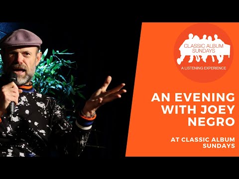 An Evening with Joey Negro at Classic Album Sundays