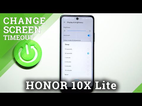 How to Change Screen Timeout in HONOR 10X Lite – Adjust Display Settings