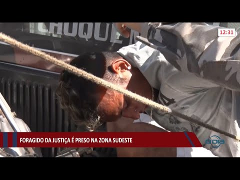 Foragido da justiça eÌ preso na zona sudeste de Teresina 13 08 2021