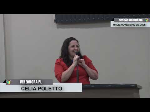 CMBTE - USO DE TRIBUNA PELA VEREADORA CELIA POLETTO - PL