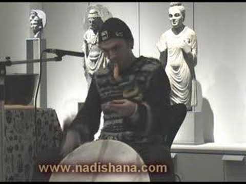 Solo on frame drum and overtone flute (Nadishana)