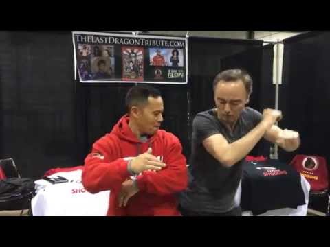 Ernie Reyes Jr & Glen Eaton Re-enact The Last Dragon Scene