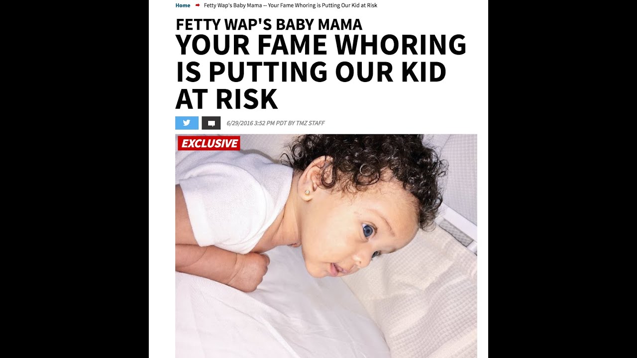 Masika GOES OFF on Fetty Wap for Putting Their Blue Eyed 👀 Baby's picture on Social Media