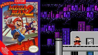 Mario in MM2 - Hack Of Mega Man 2 | + Mega Man Ultra [NES]