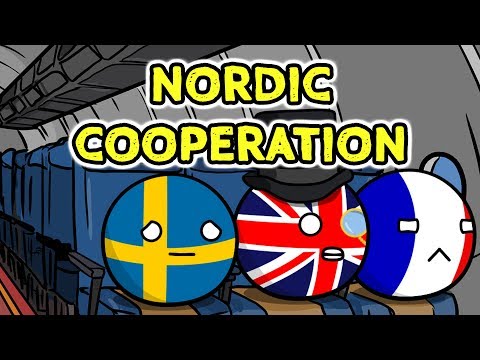 北歐合作 - 國家球類 (Nordic cooperation - Countryballs)