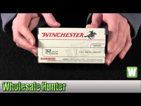 Winchester Ammo 32 Automatic 71gr Full Metal Jacket Per 50 Q4255 Unboxing