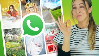 WhatsApp Status  10 Creative Ideas  Using ONLY The