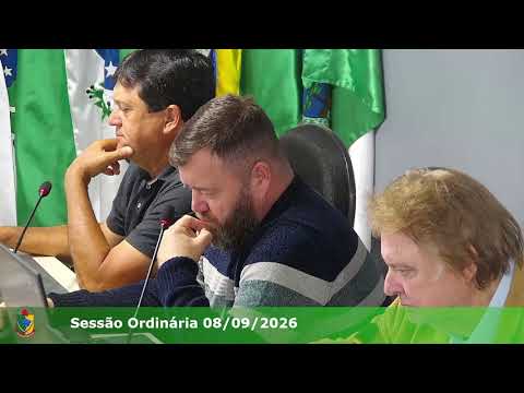 32ª Sessão Ordinária 08/09/2026 da Câmara Municipal de Ipiranga/PR