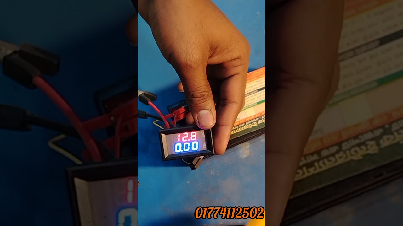 How To Setup Digital Voltage &Amp Metre Wire Collection,, #XK001 #XK #KX001 #bbetechnologychannel