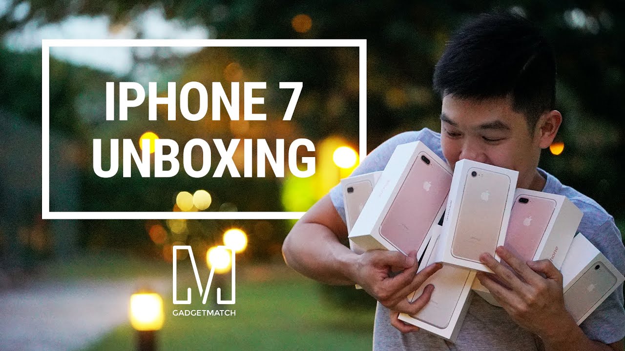 iPhone 7 & 7 Plus Unboxing