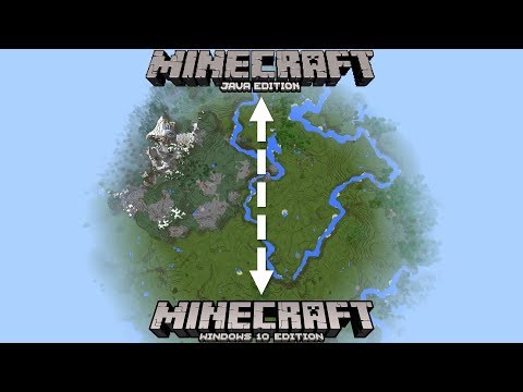 Minecraft: 40 Differences Between Java Edition and Windows 10 Edition!