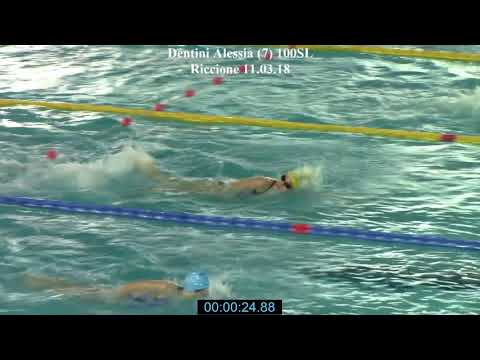 Dentini Alessia 100SL - Riccione 11.03.18