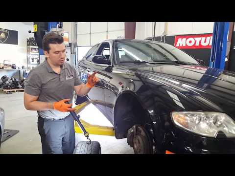 Maserati Quattroporte destroyed suspension from big 22inch wheels