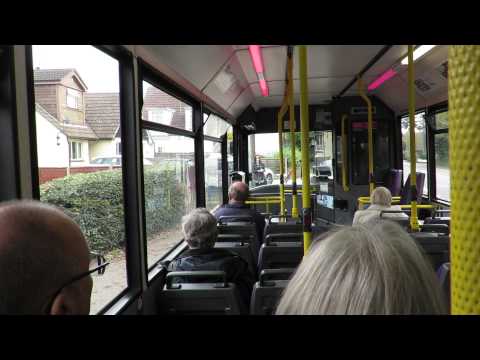 Up Bread & Cheese Hill on First Hadleigh's oldest bus 42439 (P439 ORL)