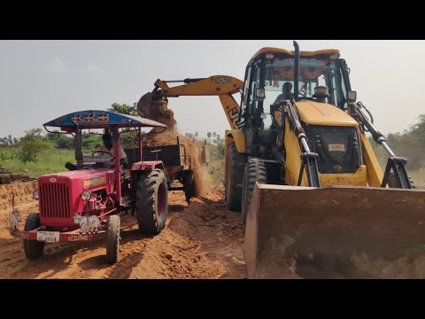 Mahindra 575 di power plus tractor with fully loaded trolley | John Deere tractor power | CFV