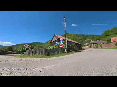 driving from Maguri Racatau to Marisel on Generalului Road, Cluj