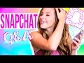 Snapchat Q A Emma Catherine