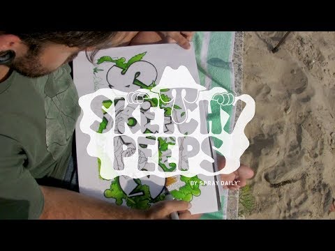 SKETCHY PEEPS 022 - SHORE