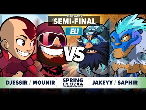 Djessir & Mounir vs Jakeyy & Saphir - Elimination Semi Final - Spring Championship 2024 - EU 2v2