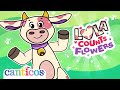 Learn To Count 1234 Veo Veo Lola Counts Flowers Toddler Baby Learning Preschool Canticos