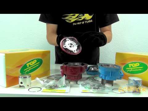 Produktvideo Zylinder Top Performances Due Plus 70ccm Minarelli Piaggio | scooter-prosports.com