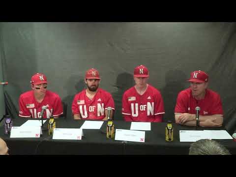 NCAA Baseball OKC Regional - Game 1: Nebraska Postgame (05.31.19)