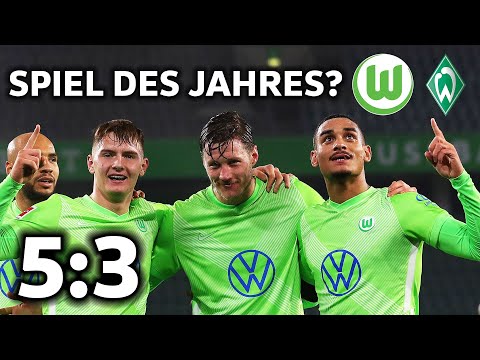 8-Tore Spektakel mit Weghorst Doppelpack!🔥 | Wolfsburg - Bremen 5:3 | Alle Highlights & Tore