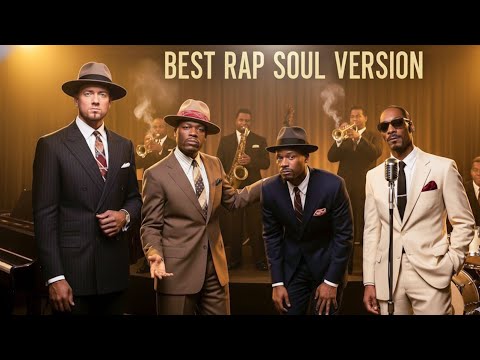 Rap Legends in 1950’s Soul Style – 1 Hour Vintage Soul Remix Eminem, 2Pac, Dr  Dre