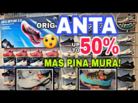 Daming Naka SALE up to 50% off! ANTA SHOES Apparel Slide,Sulit din dito