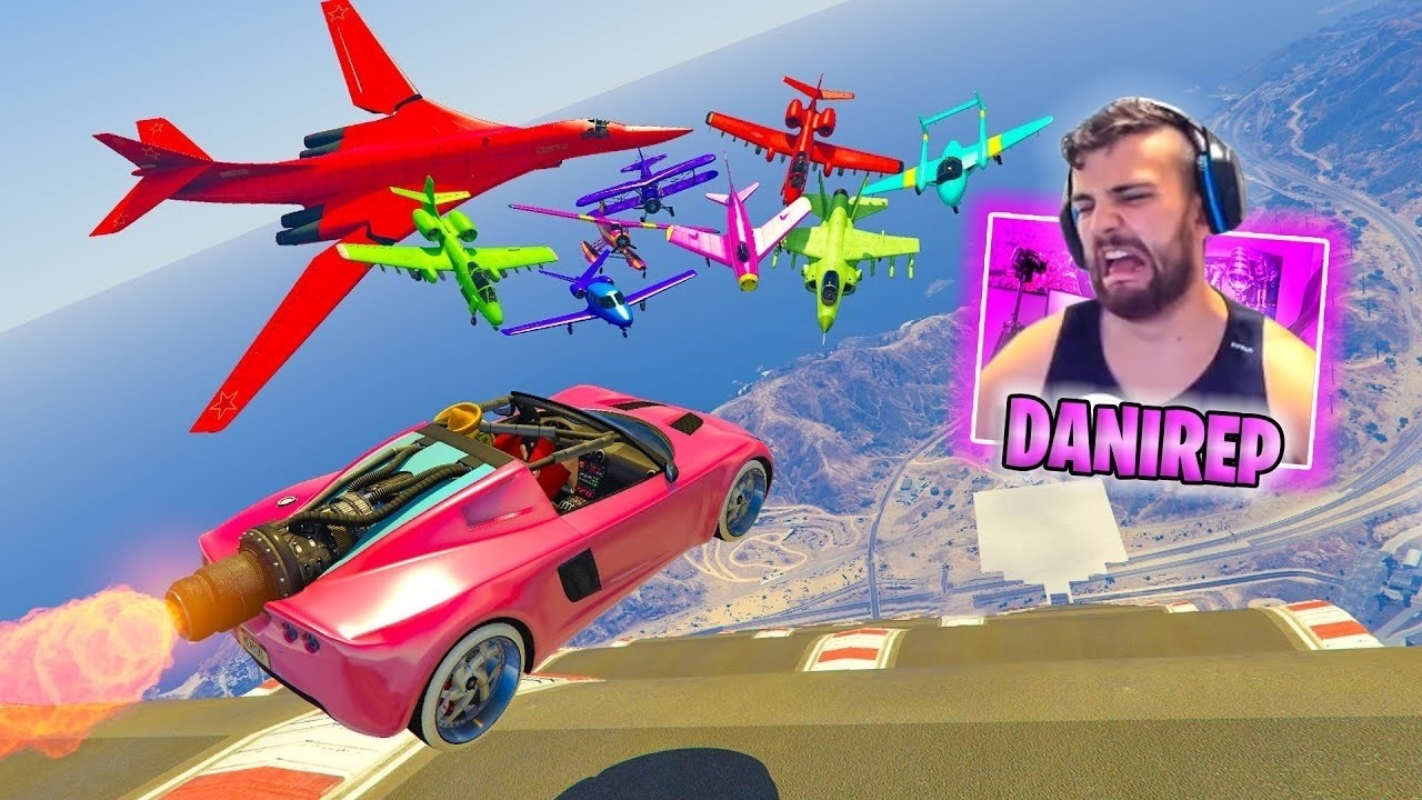 MEGA RAMPA TODOS CONTRA MI! AYUDITA PORFITA!! - GTA 5 ONLINE