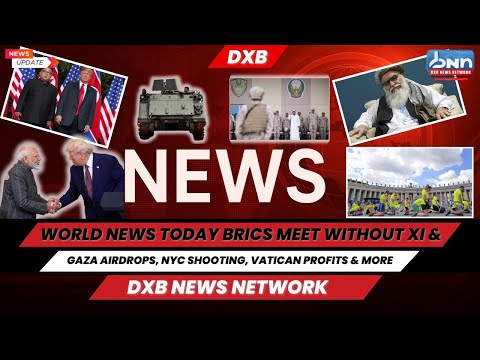 World News Today: Gaza Airdrops, NYC Shooting, Vatican Profits & More | Global Update