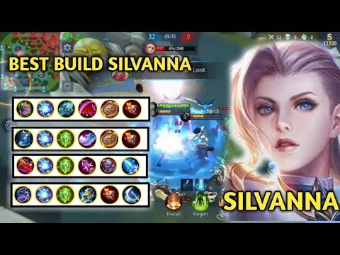 BEST SILVANNA MAGIC BUILD AND SILVANNA PHYSICAL BUILD | MOBILE LEGENDS