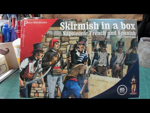 Skirmish In A Box Napoleonic French & Spanish by Perry Miniatures Unboxing & Review