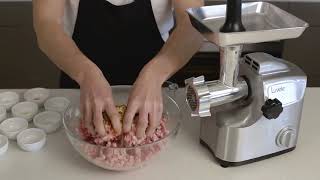 Homemade Italian Sausage recipe with the Luvele Ultimate Meat Grinder Sausage Maker