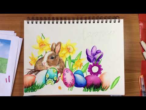 Thumbnail of Happy Easter Picture with Artline