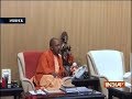 Family of Inspector Subodh Singh meet CM Yogi Adityanath