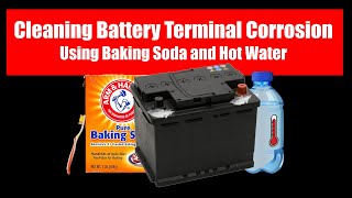 Cleaning Battery Terminal Corrosion | Baking Soda and Water