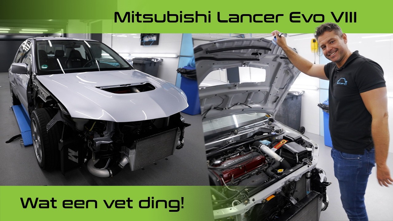 Mitsubishi Lancer Evo VIII brengt Rick naar z’n kindertijd | Stipt Polish Point