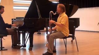 Educational video: Improvisation Three  with William Hayter, bass clarinet