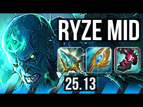 RYZE vs VIKTOR (MID) | Legendary, 13/5/15 | EUW Master | 25.13