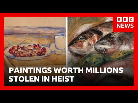 Italian heist sees thieves steal paintings worth millions | BBC News