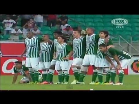 Bahia 1 vs Atletico Nacional 0 - Penales 3-4 - Copa sudamericana - 24/Octubre/2013