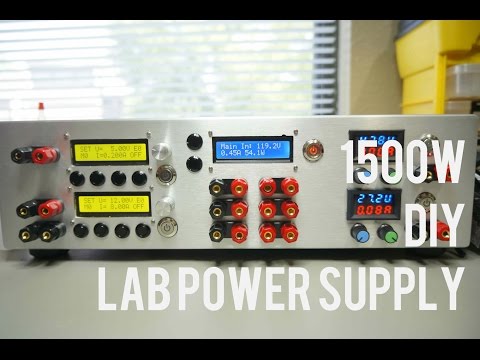 1500w DIY Lab Power Supply with - ZXY6005S - LTC3780 - ZXY6010S
