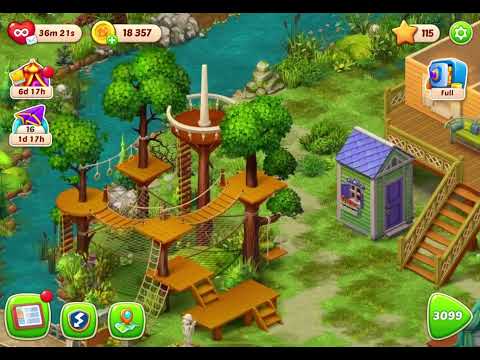 Homescapes 3098 level Gameplay Story