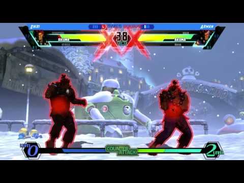 Brunei Times Square UMVC3 - Zikri [Vergil/Deadpool/Akuma] Vs Arman [Nova/Hulk/Akuma]