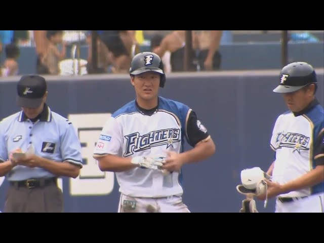 【ファーム】 ファイターズ・渡邉のタイムリーで1点を返す 2017/7/25 F-M(ファーム)