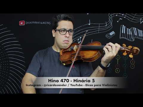 Hino 470 Violino Hinário 5 CCB