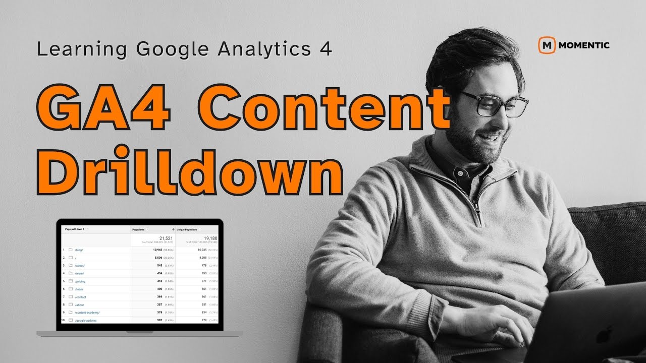 GA4 Content Drilldown Reports... 4 Ways! [Momentic Microbites]